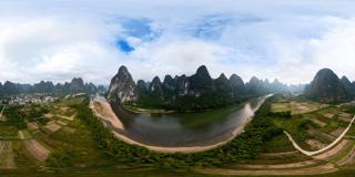 阳朔漓江九友画山 (6)_全景